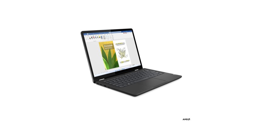 Lenovo 13w Yoga Gen 2 AMD Ryzen™ 5 7530U Ibrido (2 in 1) 33,8 cm (13.3") Touch screen WUXGA 16 GB DDR4-SDRAM 512 GB SSD Wi-Fi 6 (802.11ax) Windows 11 Pro Italiano Nero