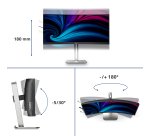 Philips 5000 series 34B2U5600C/00 computer monitor 86.4 cm (34") 3440 x 1440 pixels Dual QHD LCD Grey