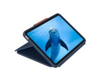 Logitech Rugged Combo 4 Touch AZERTY Français Smart Connector Bleu