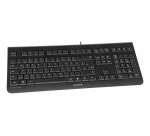 CHERRY KC 1000 teclado Hogar / Oficina USB QWERTY Portugués Negro