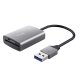 Trust Dalyx lector de tarjeta USB 3.2 Gen 1 (3.1 Gen 1) Aluminio