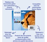 Epson Cheetah Singlepack Cyan T0712 DURABrite Ultra Ink