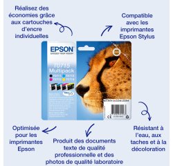 Epson Singlepack Black T0711 DURABrite Ultra Ink