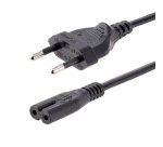 StarTech.com 1m (3ft) Laptop Power Cord, EU Plug to C7, 2.5A 250V, 18AWG, Laptop Replacement Cord, Printer Power Cable, Laptop Charger Cord, Laptop Power Brick Cord - UL Listed