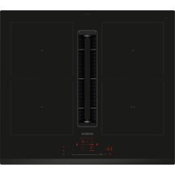 SIEMENS Plaque induction aspirante ED631HQ26E, IQ500, 60 cm , CombiZone, Slider