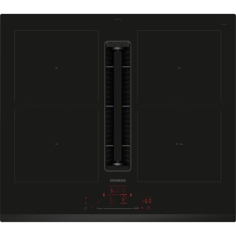 SIEMENS Plaque induction aspirante ED631HQ26E, IQ500, 60 cm , CombiZone, Slider