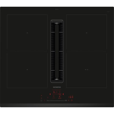 SIEMENS Plaque induction aspirante ED631HQ26E, IQ500, 60 cm , CombiZone, Slider