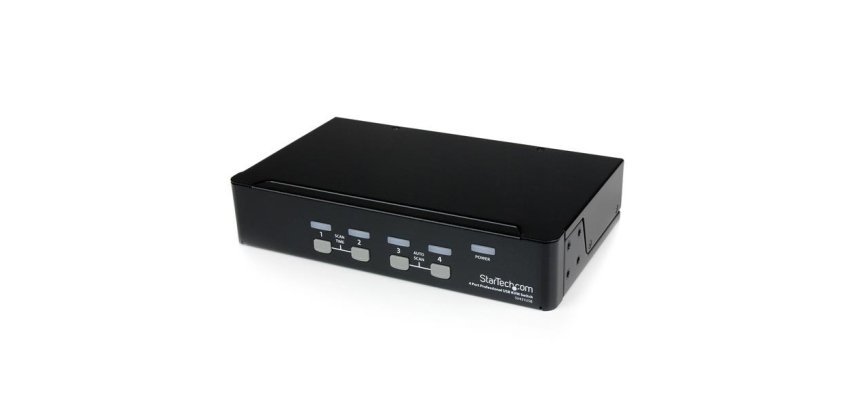 StarTech.com Commutateur KVM 4 ports VGA USB à montage en rack
