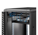 StarTech.com Étagère Réglable pour Montage en Rack Serveur 1U - 150 kg - Profondeur de Montage Réglable de 49,5 à 97,4cm Plateau Universel pour rack d'équipement AV/réseau 19" - Profondeur 69,8 cm