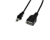 StarTech.com Câble Mini USB 2.0 de 30cm - USB A vers Mini B - F/M