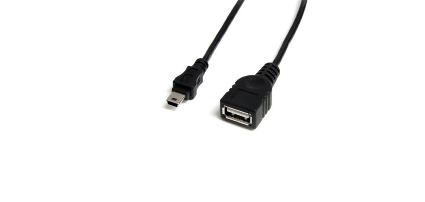 StarTech.com 1 ft Mini USB 2.0 Cable - USB A to Mini B F/M