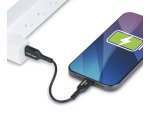 StarTech.com 6in (15cm) USB-A to USB-C Charging Cable, Charge & Sync, 3A, USB 2.0, TPE Jacket - Black USB Charging Cord