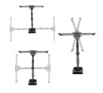 StarTech.com Support Mural TV Articulé - Support Mural VESA, Supporte les Téléviseurs de 26 à 65 pouces et 45kg - Accroche TV Murale Rétractable à Profil Bas - Fixation Murale TV d'Angle Ajustable - Support Télé Articulé