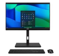 Acer Veriton VZ2724G Intel® Core™ i5 i5-14400 60,5 cm (23.8") 1920 x 1080 Pixeles PC todo en uno 16 GB DDR5-SDRAM 512 GB SSD Windows 11 Pro Wi-Fi 6 (802.11ax) Negro