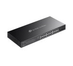 TP-Link Omada SG2428LP commutateur réseau Géré L2/L2+ Gigabit Ethernet (10/100/1000) Connexion Ethernet, supportant l'alimentation via ce port (PoE) Gris