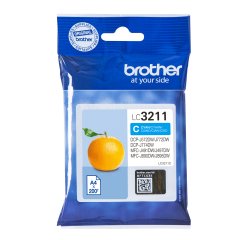 Brother - Cartuccia - Ciano - LC3211C - 200 pag