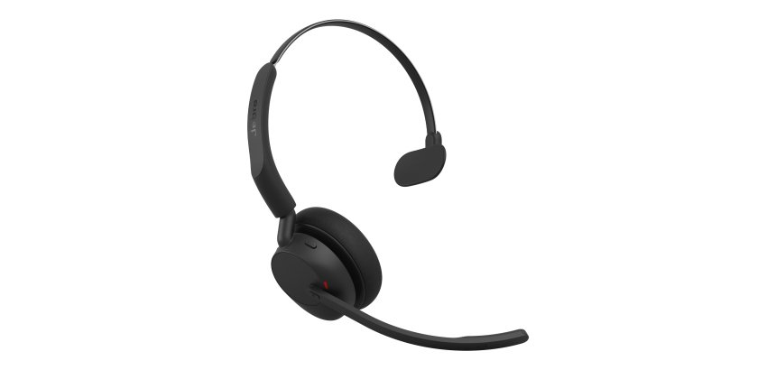 Jabra Evolve3 45 Wireless Headset Over-Ear Office/Call Center USB Type-A Bluetooth Black