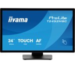 iiyama ProLite T2452MSC-B2 PC flat screen 61 cm (24") 1920 x 1080 pixels Full HD Touchscreen Black