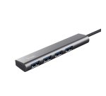 Trust Halyx USB 3.2 Gen 1 (3.1 Gen 1) Type-A 5 Mbit/s Negro, Gris