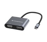 Conceptronic DONN16G Cablato USB 3.2 Gen 1 (3.1 Gen 1) Type-C Grigio