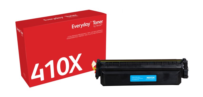 Toner Everyday™ Cyan de Xerox compatible avec HP 410X (CF411X), Grande capacité