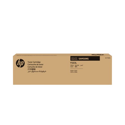 Samsung Cartucho de Tóner Original HP CLT-Y503L amarillo de alta capacidad
