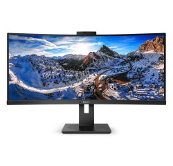 Philips P Line 346P1CRH/00 LED display 86,4 cm (34") 3440 x 1440 Pixeles UltraWide Quad HD Negro