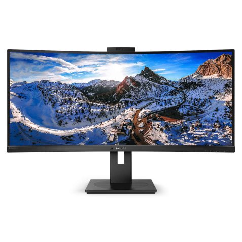 Philips P Line 346P1CRH/00 LED display 86,4 cm (34") 3440 x 1440 Pixeles UltraWide Quad HD Negro