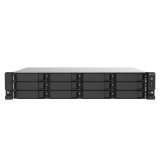 QNAP TS-1273AU-RP-8G serveur de stockage NAS Rack (2 U) Ryzen Embedded V1500B 8 Go DDR4 0 To QNAP QTS Aluminium, Noir