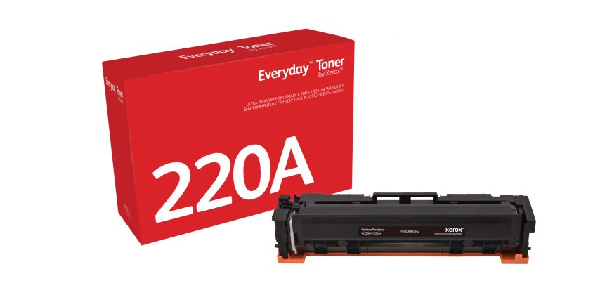 Toner Everyday™ Noir de Xerox compatible avec HP 220A (W2200A), Capacité standard
