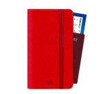 Celly Venere Passport Portafoglio Rosso Ecopelle