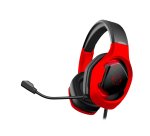 Celly CyberBeat Auricolare Cablato A Padiglione Gaming USB tipo A Nero, Rosso