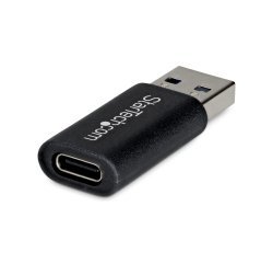 StarTech.com Adaptateur USB-A vers USB-C, Convertisseur USB-A Mâle vers USB-C Femelle, USB 10Gbps, 5V 900mA, Adaptateur USB vers USB-C pour Chargeurs/Hubs USB-A