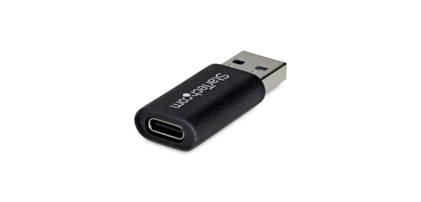 StarTech.com Adaptateur USB-A vers USB-C, Convertisseur USB-A Mâle vers USB-C Femelle, USB 10Gbps, 5V 900mA