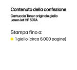 HP Cartuccia Toner originale giallo LaserJet 507A
