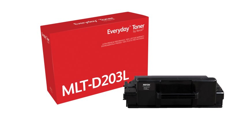 Toner Noir Everyday™ de Xerox compatible avec Samsung MLT-D203L, Grande capacité