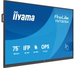 iiyama TN7505A-B1AG Écran d'affichage dynamique Écran plat interactif 189,3 cm (74.5") 500 cd/m² 4K Ultra HD Noir Écran tactile