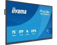 iiyama TN7505A-B1AG Écran d'affichage dynamique Écran plat interactif 189,3 cm (74.5") 500 cd/m² 4K Ultra HD Noir Écran tactile