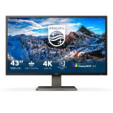 Philips P Line 439P1/00 LED display 108 cm (42.5") 3840 x 2160 Pixels 4K Ultra HD Zwart