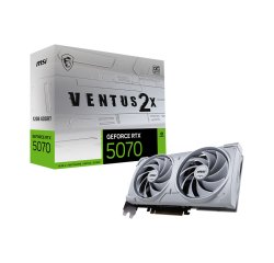 MSI GeForce RTX5070 VENTUS 2X OC White NVIDIA GeForce RTX 5070 12 GB GDDR7