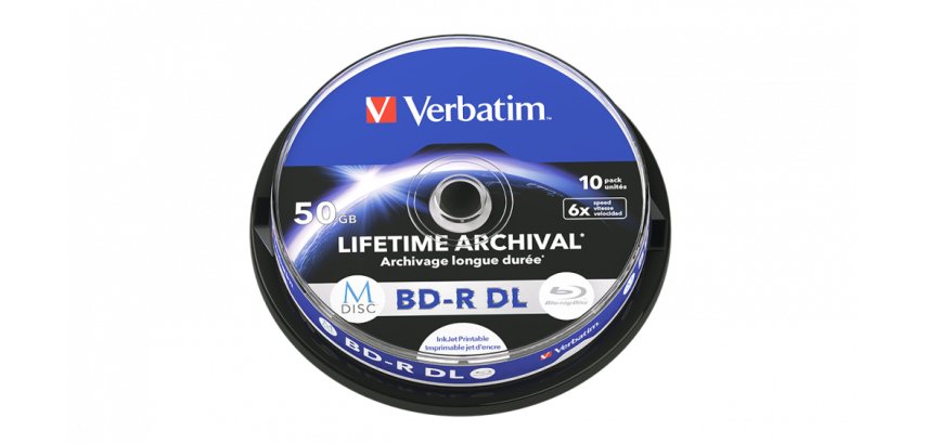 Verbatim MDISC BD-R DL 50 Go 10 pièce(s)