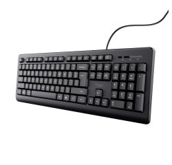 Trust 24640 keyboard Office USB QWERTY Italian Black