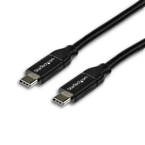 StarTech.com USB-C naar USB-C kabel met 5A/100W Power Delivery - M/M - 2 m - USB 2.0 - USB-IF certificatie