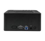 StarTech.com Dual Bay Hard Drive Duplicator, Standalone USB 3.0 (5 Gbps) / eSATA to 2.5/3.5" SATA III HDD/SSD Cloner/Copier, Hard Drive Docking Station, Hard Disk Cloner