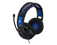 Turtle Beach Atlas 200 Cuffie Nero da gioco cablate con licenza ufficiale per PlayStation - driver Nanoclear da 50 mm, microfono flip-to-mute, cuscinetti in memory foam, archetto mobile