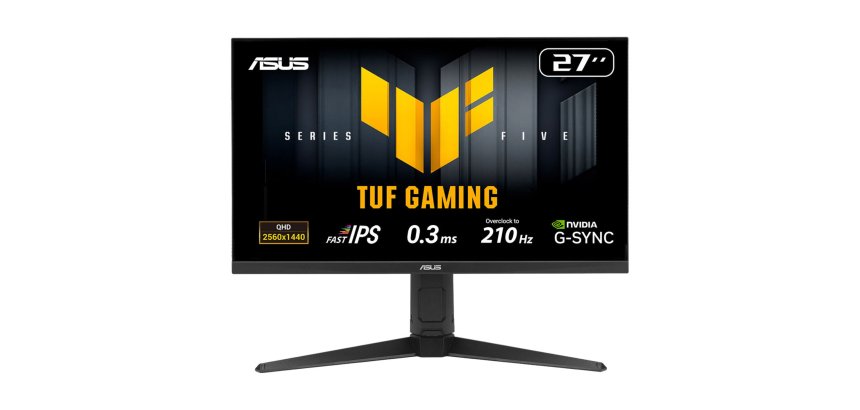 ASUS TUF Gaming VG27AQL5A computer monitor 68.6 cm (27") 2560 x 1440 pixels Wide Quad HD LCD Black