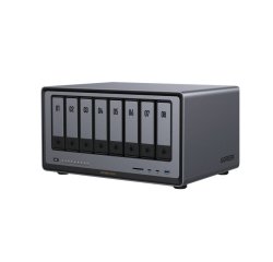 Serveur NAS Ugreen 8 baies DXP8800 Plus Gris anodisé