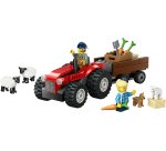 LEGO City Red Farm Tractor with Trailer & Sheep