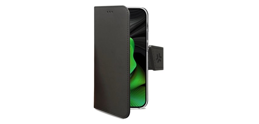 Celly WALLY1054 mobile phone case 15.5 cm (6.1") Wallet case Black