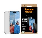 PanzerGlass ® 2-Way Privacy Screen Protector iPhone 17 Pro | Ultra-Wide Fit w. EasyAligner Protector de pantalla Apple 1 pieza(s)